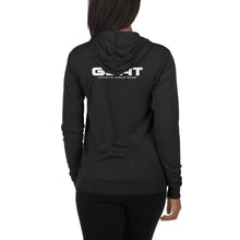 Load image into Gallery viewer, DxWP G.O.A.T. Unisex zip hoodie