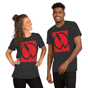 DxWP Box logo Unisex T-Shirt Red