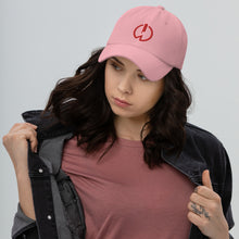 Load image into Gallery viewer, Power Symbol Red Dad hat