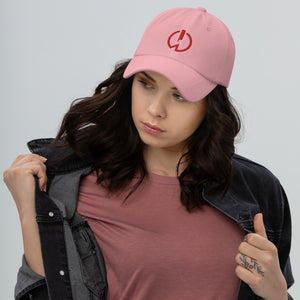 Power Symbol Red Dad hat
