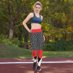 Black Leopard Yoga Leggings