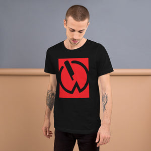 DxWP Box logo Unisex T-Shirt Red