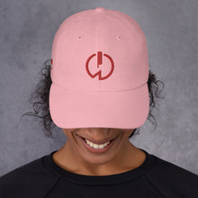 Load image into Gallery viewer, Power Symbol Red Dad hat