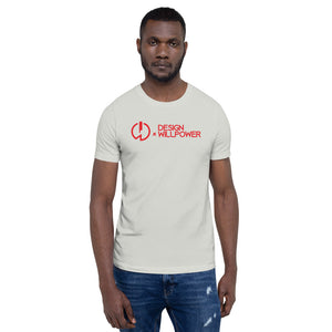 Designx Willpower Unisex T-Shirt Red