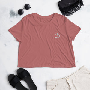 Power Symbol Crop Tee