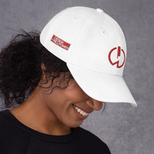 Load image into Gallery viewer, Power Symbol Red Dad hat