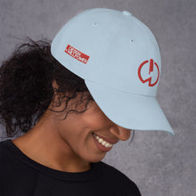Load image into Gallery viewer, Power Symbol Red Dad hat