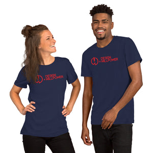 Designx Willpower Unisex T-Shirt Red