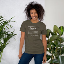 Load image into Gallery viewer, Willpower Defined T-Shirt