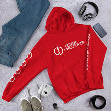 Load image into Gallery viewer, DxWP Power Up Unisex Hoodie