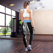Load image into Gallery viewer, DxWP White Tiger Yoga Leggings