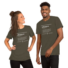 Load image into Gallery viewer, Willpower Defined T-Shirt